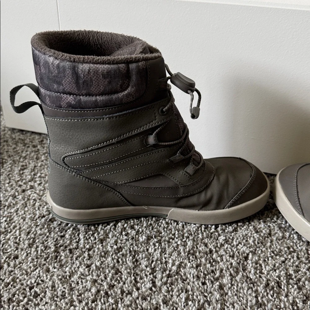 Merrell Kids Gray and Light Gray Waterproof Winter Boots